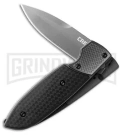 CRKT 7430 Russ Kommer Fulcrum 2 Compact Knife Black GRN - Gray Drop Point 7 CRKT 7430 Russ Kommer Fulcrum 2 Compact Knife Black GRN - Gray Drop Point -Knife Store crkt small fulcrum 2 7430 half cm large