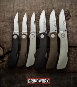 Gerber Knives 39 Series Black Lockback Folding Knife - Satin Plain -Knife Store gerber 39 series dl large 2