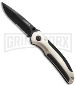 Gerber AR 3.00 Folding Knife - Black Serr