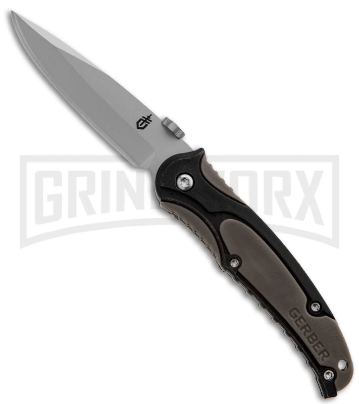 Gerber PR 2.5 Clip Folding Knife - Bead Blast Plain 1 Gerber PR 2.5 Clip Folding Knife - Bead Blast Plain