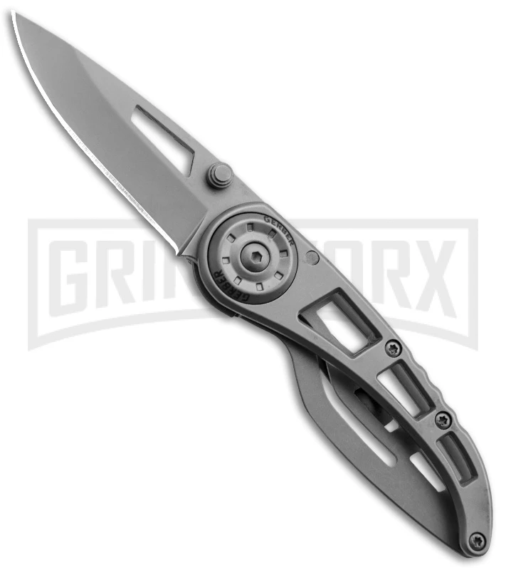 Gerber Ripstop I Folding Knife - Bead Blast Plain 1 Gerber Ripstop I Folding Knife - Bead Blast Plain