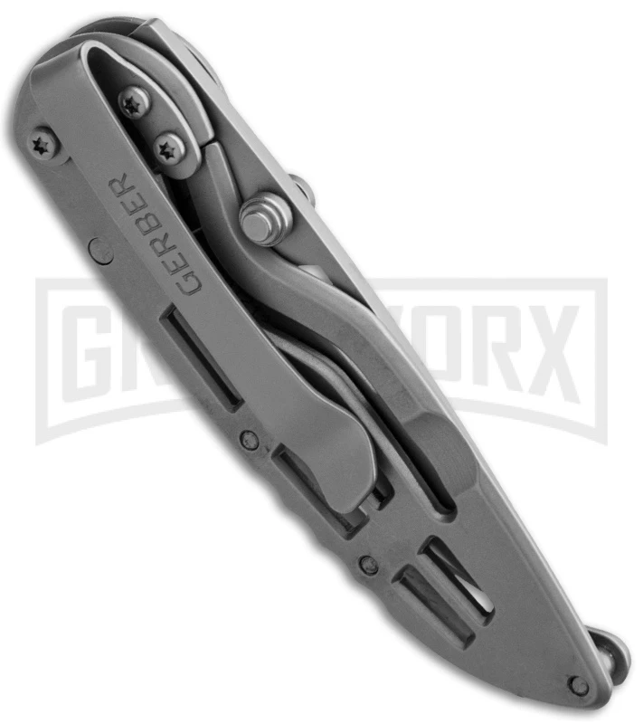 Gerber Ripstop I Folding Knife - Bead Blast Plain 2 Gerber Ripstop I Folding Knife - Bead Blast Plain - Image 2