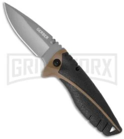 Gerber Hunting Myth Pocket Knife - Gray Plain