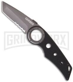 Gerber Remix Tactical Folding Knife - Gray Serr