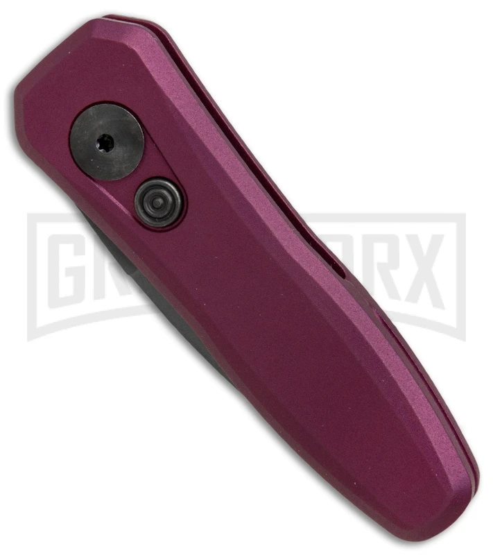 Kershaw Launch 4 Purple Automatic Knife CA Legal - Black Plain 2 Kershaw Launch 4 Purple Automatic Knife CA Legal - Black Plain - Image 2