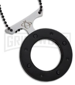 Mantis MU-6 Pink Cyclops Folding Neck Knife (2.5" Plain) 5 Mantis MU-6 Pink Cyclops Folding Neck Knife (2.5" Plain) -Knife Store mantis mu 6 black closed large 4