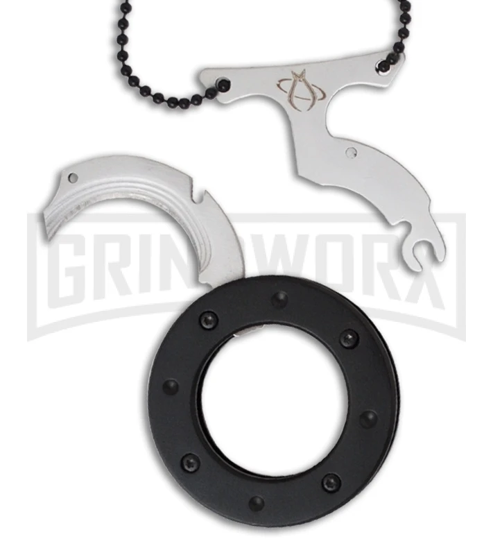 Mantis MU-6 Pink Cyclops Folding Neck Knife (2.5" Plain) 2 Mantis MU-6 Pink Cyclops Folding Neck Knife (2.5" Plain) - Image 2