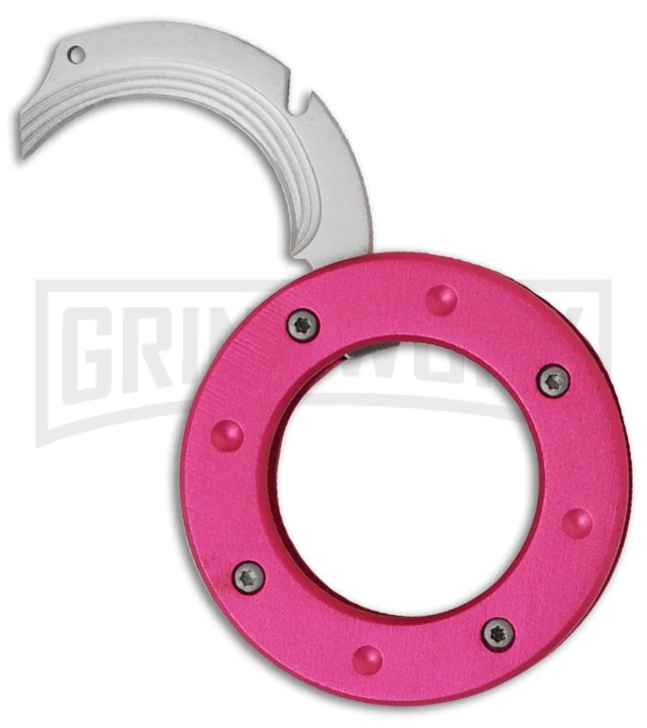 Mantis MU-6 Pink Cyclops Folding Neck Knife (2.5" Plain) 1 Mantis MU-6 Pink Cyclops Folding Neck Knife (2.5" Plain)