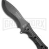 M-Tech Nighthawk Extreme Machete Fixed Blade Knife - Gray Plain
