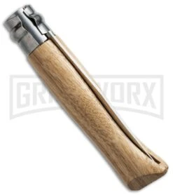 Opinel Knives Nature Series No. 8 Folding Knife Collector Set - Stainless Steel -Knife Store opinel coffret collection 6 animalia chene 001637 side cm large