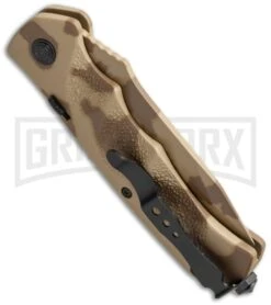 Schrade Extreme Survival SC60DT Desert Camo Automatic Knife - Tanto Plain 5 Schrade Extreme Survival SC60DT Desert Camo Automatic Knife - Tanto Plain -Knife Store schrade sc60dts side cm large