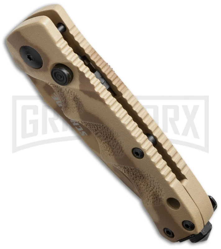 Schrade Mini Extreme Survival SC60MDTS Desert Camo Automatic - Tanto Serr 2 Schrade Mini Extreme Survival SC60MDTS Desert Camo Automatic - Tanto Serr - Image 2