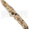Schrade Mini Extreme Survival SC60MDS Desert Camo Automatic - Spear Point Serr