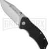Smith & Wesson Black G-10 Folding Knife - Bead Blast Plain