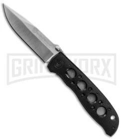 Smith & Wesson Extreme Ops CK105BK Black Folding Knife - Satin Plain