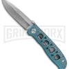 Smith & Wesson Extreme Ops CK105BL Blue Folding Knife - Satin Plain