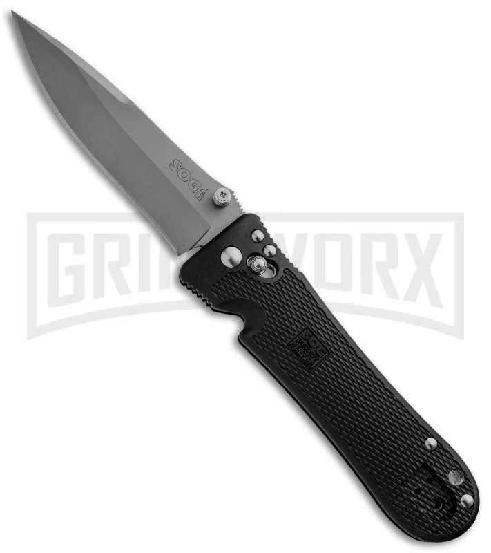 SOG Knives Spec-Elite I Arc-Lock Knife - Bead Blast Plain 1 SOG Knives Spec-Elite I Arc-Lock Knife - Bead Blast Plain