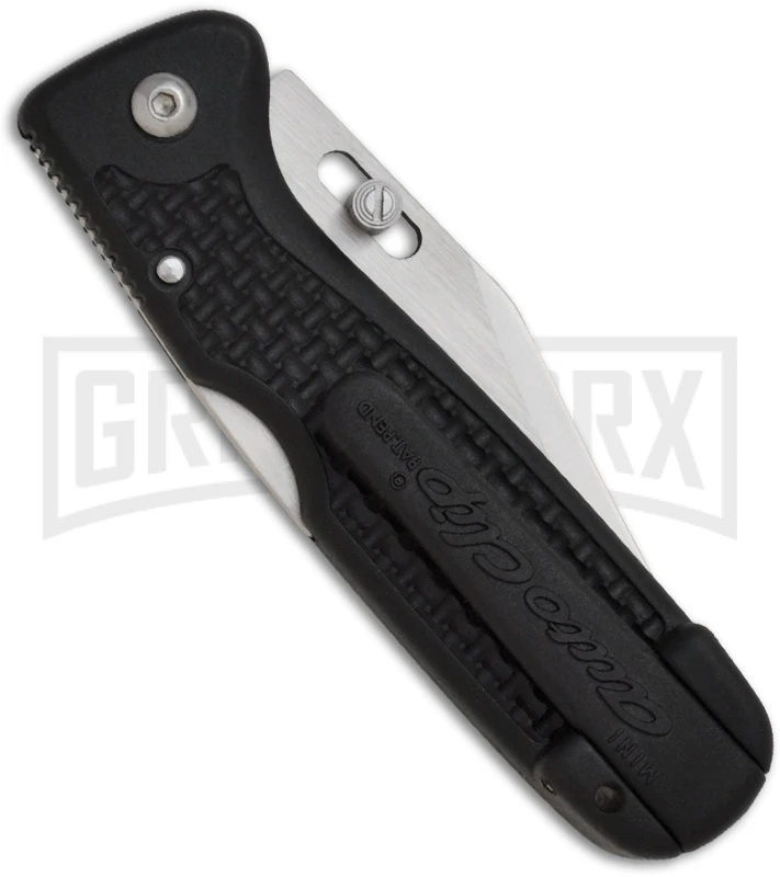 SOG Mini AutoClip Folding Knife - Satin Plain 2 SOG Mini AutoClip Folding Knife - Satin Plain - Image 2